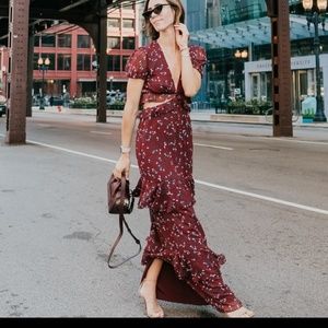 NWOT WAYF Laviana Maxi Dress!